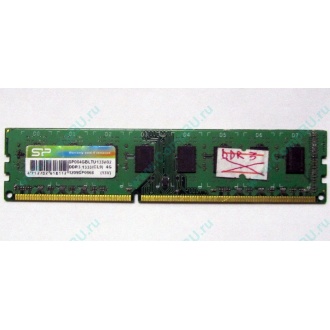 НЕРАБОЧАЯ память 4Gb DDR3 SP (Silicon Power) SP004BLTU133V02 1333MHz pc3-10600 (Барнаул)