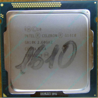 Процессор Intel Celeron G1610 (2x2.6GHz /L3 2048kb) SR10K s.1155 (Барнаул)