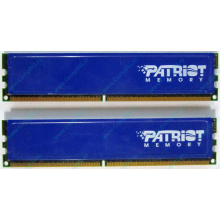 Память 1Gb (2x512Mb) DDR2 Patriot PSD251253381H pc4200 533MHz (Барнаул)