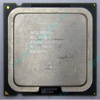 Процессор Intel Celeron D 345J (3.06GHz /256kb /533MHz) SL7TQ s.775 (Барнаул)