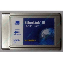 Сетевая карта 3COM Etherlink III 3C589D-TP (PCMCIA) без LAN кабеля (без хвоста) - Барнаул